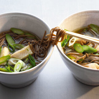 Soba-Fisch-Suppe Soba-Fisch-Suppe