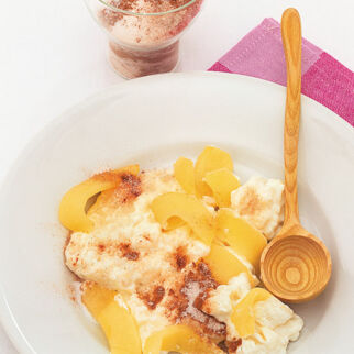 Apfelreis mit Quark Apfelreis mit Quark