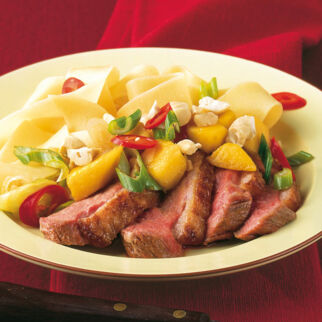 Entenbrust mit Mango Entenbrust mit Mango