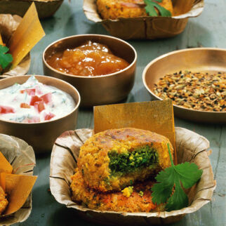 Knusprige Kartoffelplätzchen Knusprige Kartoffelplätzchen