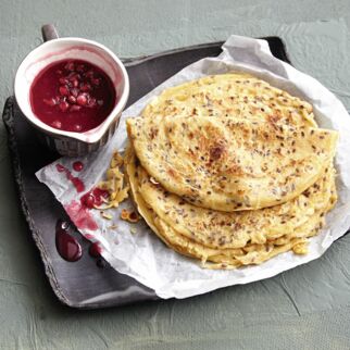 Dinkelpfannkuchen Dinkelpfannkuchen