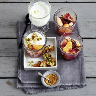 Orient-Obstsalat mit Granatapfel Orient-Obstsalat mit Granatapfel