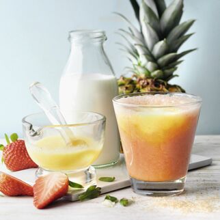 Erdbeer-Ananas-Smoothie Erdbeer-Ananas-Smoothie