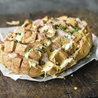 Schinken-Käse-Partybrot Schinken-Käse-Partybrot
