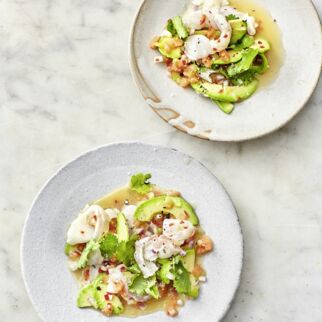 Kabeljau-Ceviche mit Avocado Kabeljau-Ceviche mit Avocado