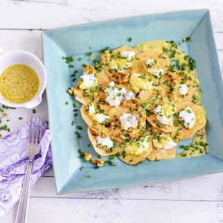 Süßkartoffel-Carpaccio Süßkartoffel-Carpaccio