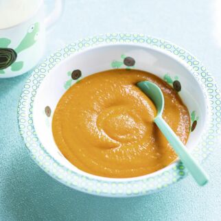 Hähnchen-Süßkartoffel-Paprika-Brei Hähnchen-Süßkartoffel-Paprika-Brei