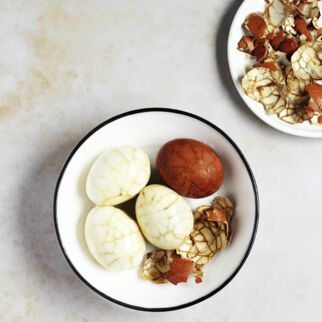 Chinesische Tee-Eier Chinesische Tee-Eier