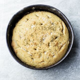 Focaccia mit Rosmarin Focaccia mit Rosmarin