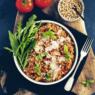 Aromatisches Tomatenrisotto Aromatisches Tomatenrisotto