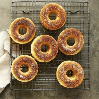 Apfel-Zimt-Donuts Apfel-Zimt-Donuts