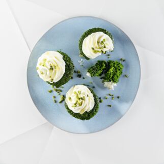 Spinat-Zitronen-Cupcakes Spinat-Zitronen-Cupcakes