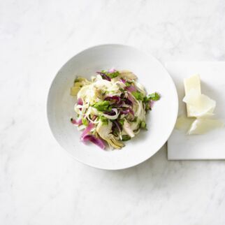 Tagliatelle mit Artischockensauce Tagliatelle mit Artischockensauce