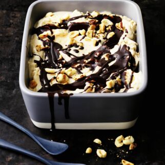 Schoko-Erdnuss-Nicecream Schoko-Erdnuss-Nicecream