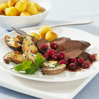 Steinpilz-Hasenrücken Steinpilz-Hasenrücken