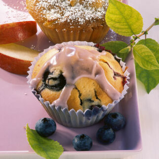 Blaubeer-Muffins Blaubeer-Muffins