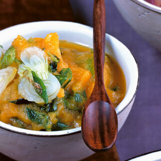 Möhrenpüree mit Ingwer Möhrenpüree mit Ingwer