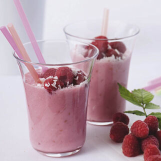 Himbeer-Buttermilchshake Himbeer-Buttermilchshake