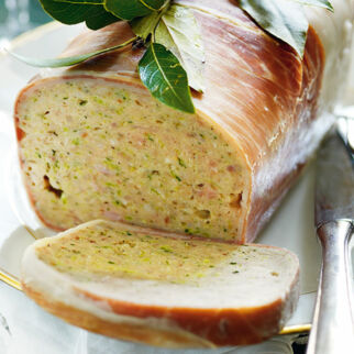 Würzige Kaninchenterrine Würzige Kaninchenterrine