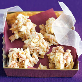 Weiße Schoko-Crisps Weiße Schoko-Crisps