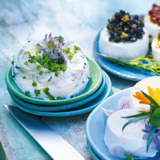 Ziegenkäse-Kräuter-Creme Ziegenkäse-Kräuter-Creme