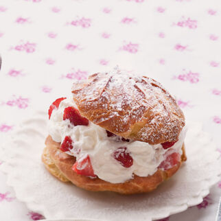 Erdbeer-Windbeutel Erdbeer-Windbeutel