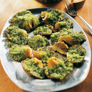 Gratinierte Pilze Gratinierte Pilze