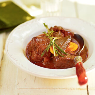 Wildschweinragout à la Provence Wildschweinragout à la Provence