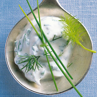 Kräuterquark mit Schnittlauch & Dill Kräuterquark mit Schnittlauch & Dill