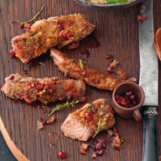 Lammfilets im Brotmantel Lammfilets im Brotmantel