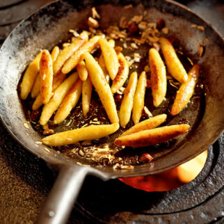 Schupfnudeln mit Nussbutter Schupfnudeln mit Nussbutter