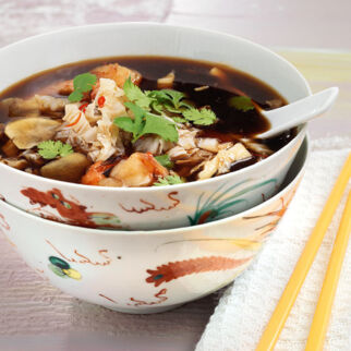 Garnelen-Kohl-Suppe Garnelen-Kohl-Suppe