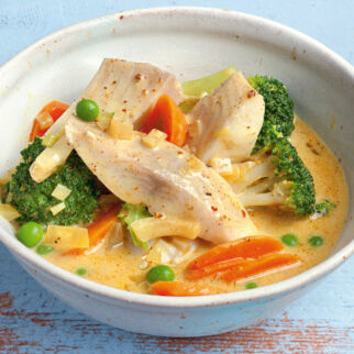 Fisch-Curry mit Gemüse Fisch-Curry mit Gemüse