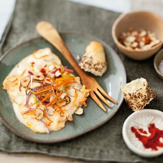 Wurzelgemüse-Pfännchen Wurzelgemüse-Pfännchen