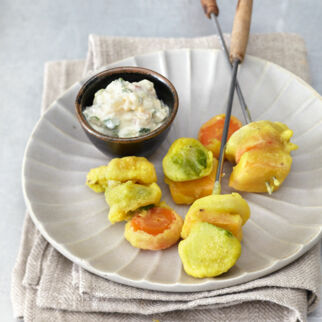 Herbstliches Gemüsefondue Herbstliches Gemüsefondue