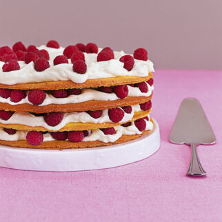 Himbeer-Schichttorte Himbeer-Schichttorte