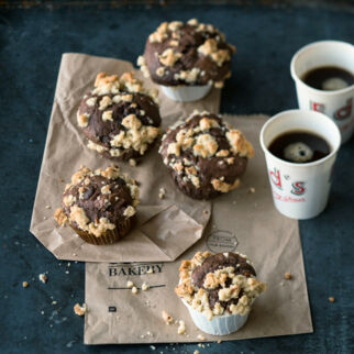 Chocolate Crumb Muffins Chocolate Crumb Muffins