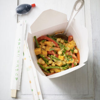 Süßkartoffel-Curry mit Kichererbsen Süßkartoffel-Curry mit Kichererbsen