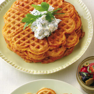 Kürbiswaffeln Kürbiswaffeln