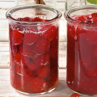 Süßkirschenkonfitüre Süßkirschenkonfitüre
