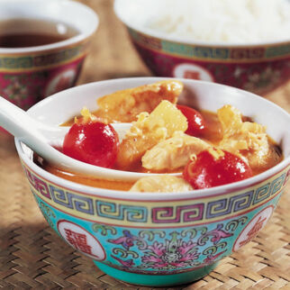 Rotes Hühner-Curry Rotes Hühner-Curry