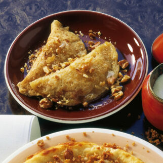 Syrische Kataif-Pfannkuchen Syrische Kataif-Pfannkuchen