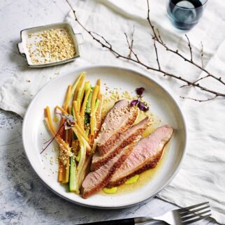 Entenbrust in Misomarinade Entenbrust in Misomarinade