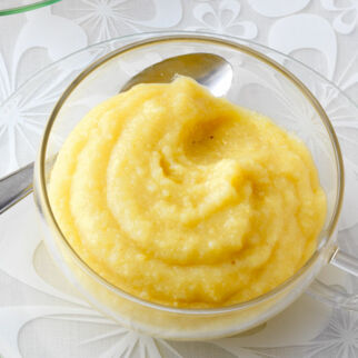 Apfel-Hirse-Creme Apfel-Hirse-Creme