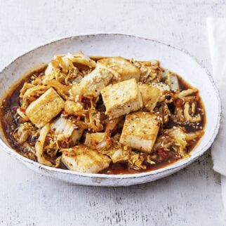 Chinakohl mit Tofu Chinakohl mit Tofu
