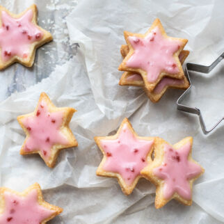 Himbeersterne Himbeersterne