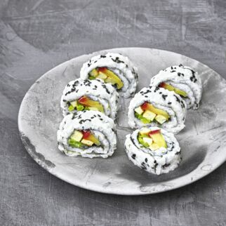 Uramaki mit Tofu Uramaki mit Tofu