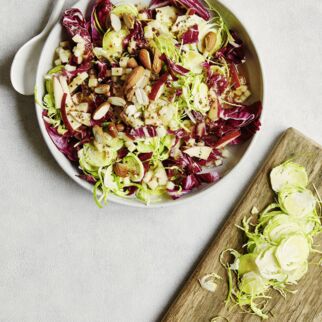 Rosenkohl-Radicchio-Apfel-Salat Rosenkohl-Radicchio-Apfel-Salat