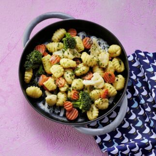 Schnelle Gnocchi-Gemüse-Pfanne Schnelle Gnocchi-Gemüse-Pfanne
