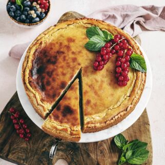 Käsekuchen mit Vanille Käsekuchen mit Vanille